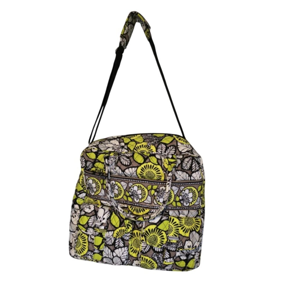 EUC Vera Bradley Travel/Tote with Trolley strap